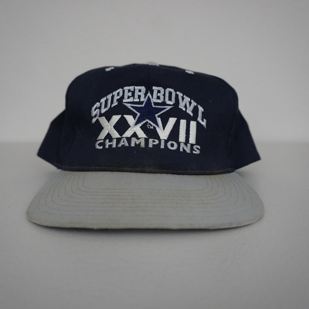 Vintage 90s Headmaster Dallas Cowboys Super Bowl XXVII Snapback Hat Mens OSFA